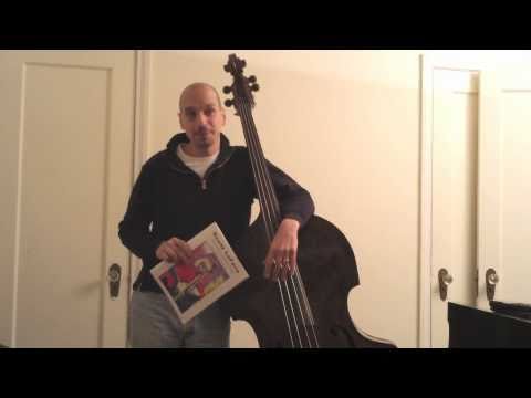 Playing Scott LaFaro's Bass- Phi Palombi in the Studio and at Home