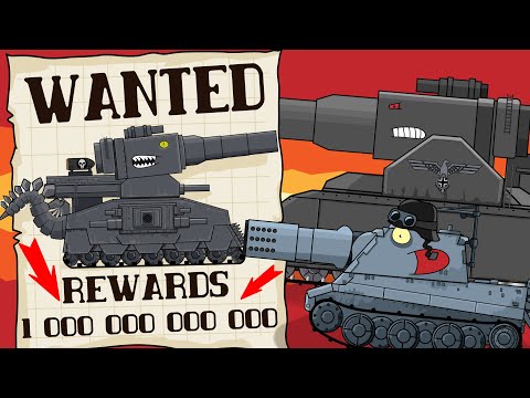 Catch Dark Dorzilla - Cartoons about tanks