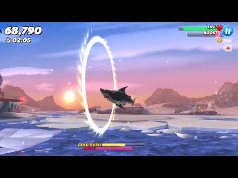 BULL SHARK GAMEPLAY MEGA GOLD RUSH (HSW)