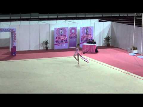 Benjaporn Limpanich Ribon 13 th Junior RG Asian Championship 2014