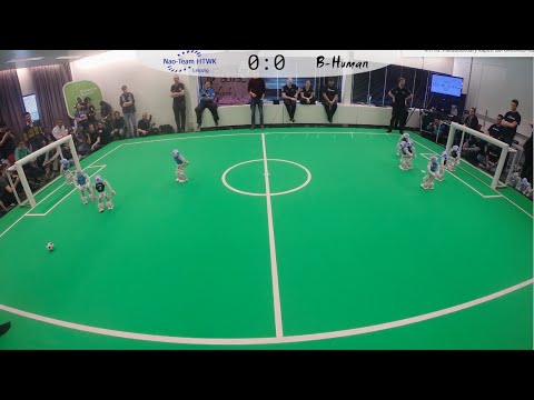 RoboCup European Open 2016 Final - B-Human vs. Nao-Team HTWK