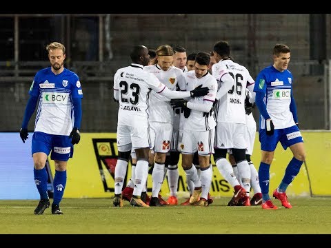 FC Lausanne vs. FC Basel (1:4) Raiffeisen Super League 17. Runde (02.12.2017)