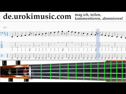 Cellounterricht Luis Fonsi - Despacito Noten Lernen Teil#1 um-a995