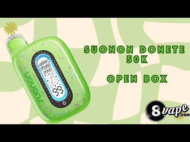 Suonon Donete 50K Disposable Vape (5%, 50000 Puffs) – EightVape