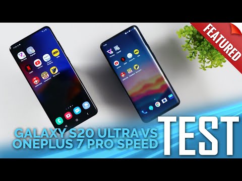 Samsung Galaxy S20 Ultra vs OnePlus 7 Pro - Speed Test!