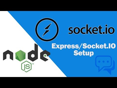 Node JS Socket IO Express JS Setup