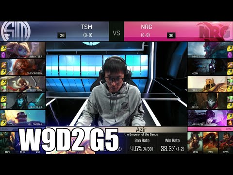 TSM vs NRG eSports | Week 9 Day 2 S6 NA LCS Spring 2016 | TSM vs NRG G2 W9D2 1080p