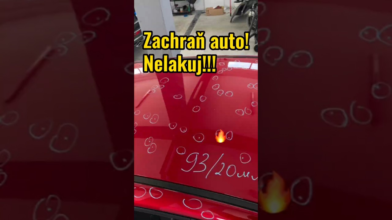 Oprava po krupobití