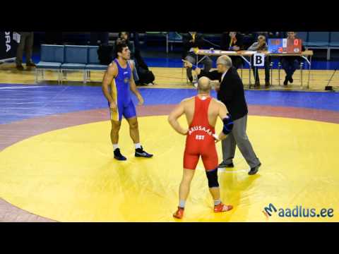 Kristjan Palusalu mälestusvõistlused 2013 120kg Semi-final Ardo Arusaar vs Maxim Safaryan