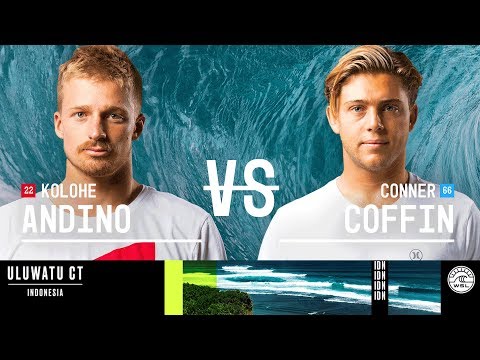 Kolohe Andino vs. Conner Coffin - Quarterfinals, Heat 1 - Uluwatu CT 2018