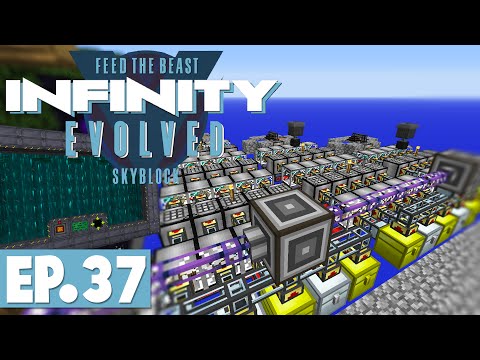 FTB INFINITY EVOLVED SKYBLOCK - SETUP CHANGES! #37 [FTB Skyblock]