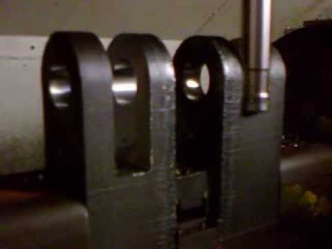 CNC Milling a Slot. High Feed machining. Okuma MB56VA