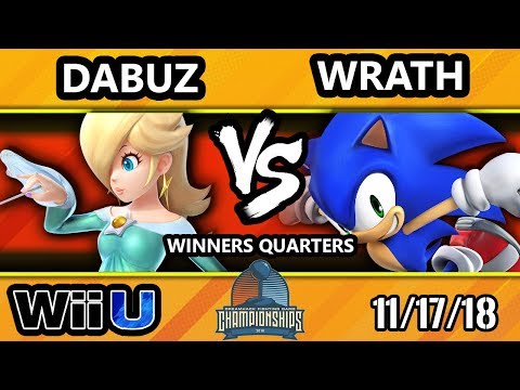 DHATL18 Smash 4 - Wrath (Sonic) Vs. GRV | Dabuz (Rosalina) - Wii U Winners Quarters