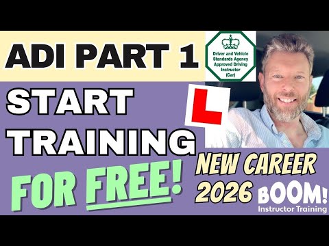 ADI Part 1: Start training to become a driving instructor