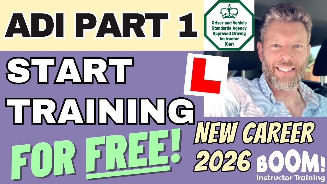 ADI Part 1: Start training to become a driving instructor