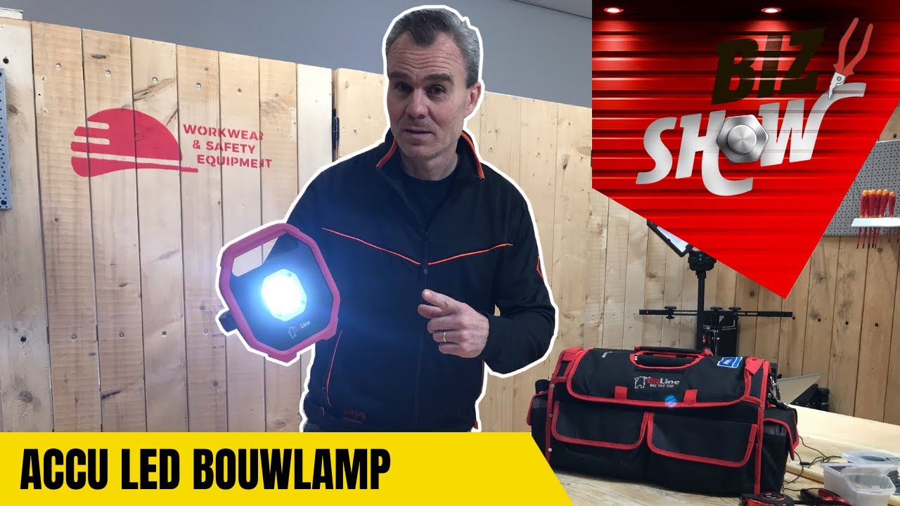 Bouwlamp accu led | Biz'Show vlog #037