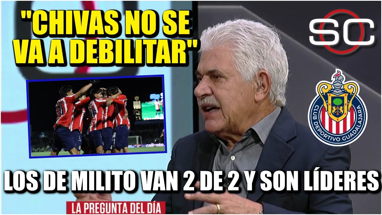 El Tuca dice que MILITO APAGÓ el FUEGO en CHIVAS ¿Puede mantener LIDERATO de Liga MX? | SportsCenter