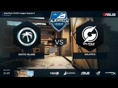 AlienTech CS:GO League Season II By ASUS -  Ronda 5 - Team EXOTIC vs Galatics - Dec 2nd #1