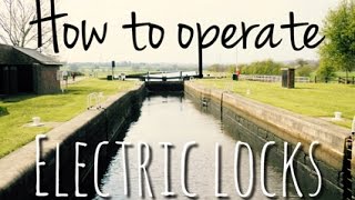 How to operate electric canal locks - Cruising on a narrowboat - Episode 6