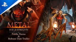 PlayStation Metal Hellsinger - Public Demo & Release Date Trailer | PS5 Games anuncio
