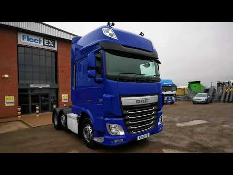 New In Stocklist For Sale: DAF FTG XF106 460 EU6 SUPER SPACE 6X2 TRACTOR UNIT 2015 - AS15 CFS