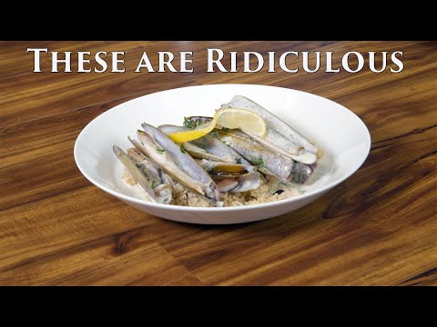 Cook those razor clams on Christmas Eve !