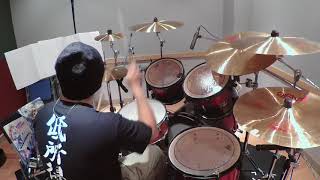 【Poppin&#39;Party 】Time Lapseを叩いてみた【棟梁】