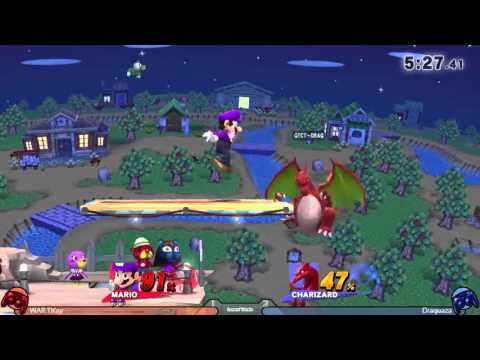 Smash WiiU - PSGA - LF - WAR TKay (Mario, Luigi) vs Draquaza (Bowser, Charizard)