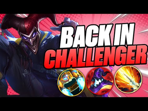 RANK 1 SHACO WORLD   -   THE RETURN TO CHALLENGER  (THEY BANNED MY SHACO?!)