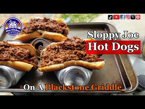 How To Make Sloppy Joe Hot Dogs On A Blackstone Griddle
