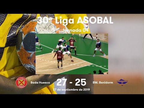 LIGA ASOBAL J04: Bada Huesca - BM. Benidorm 27-25