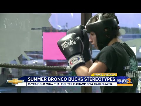 VA Beach's Summer Bronco is Muay Thai champion