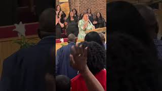 Pastor Kimberly at The Last Seven Sayings of Jesus Christ “I Shall Be With You In Paradise”