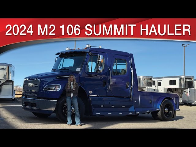 Preview image of 2024 Freightliner M2 106 Plus Model Summit Hauler youtube video