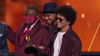 Bruno Mars Wins Song Of The Year | Acceptance Speech | 60th GRAMMYs