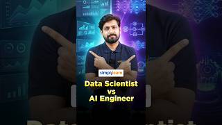 Data Scientist vs AI Engineer: Key Differences | Roles, Skills, And Salary | #Shorts | #Simplilearn