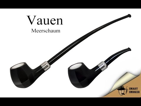 Курительная трубка Vauen Churchwarden Black Meerschaum Panel №3614