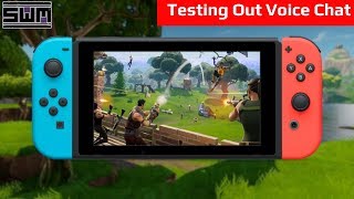 Fortnite Switch Now Has Native Voice Chat, Let's Try It Out!