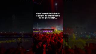 German techno scratches my brain #techno #rave