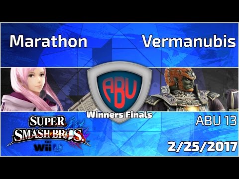 ABU Monthly 013: Marathon vs Vermanubis - SSB4 Singles Winners Finals
