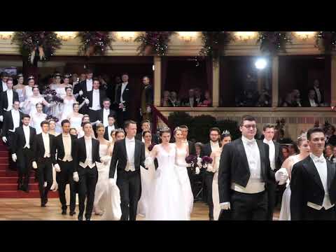 Wiener Opernball, 2020, Einzug der Debütanten