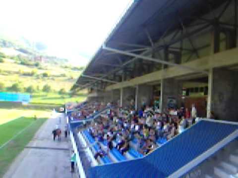 Travnik-Željezničar,slavlje nakon gola Nermina Varupe