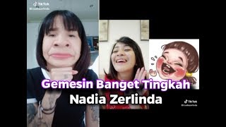 Download lagu Lucu, Gemesin Banget Aksi Nadia Zerlinda Tik Tok | Video Terbaru mp3