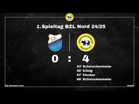 1. Spieltag BZL Nord 24/25: SV Nord Lerchenau vs. SE Freising Highlights