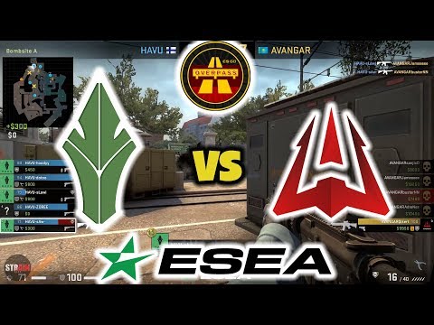 HAVU vs AVANGAR Highlights [Overpass] - ESEA MDL S32 Lower Bracket Semi Final