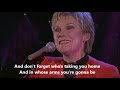 Anne Murray - Save the last dance for me (live & lyrics)