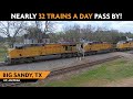 Big Sandy Texas USA Virtual Railfan LIVE