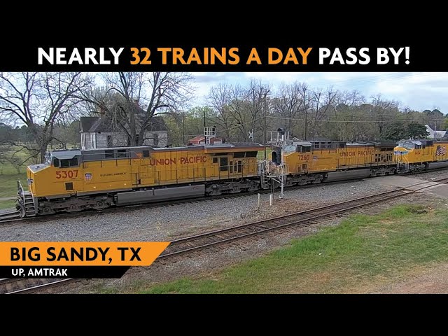 Live webcam view of Big Sandy Railroad Junction Trainspotting