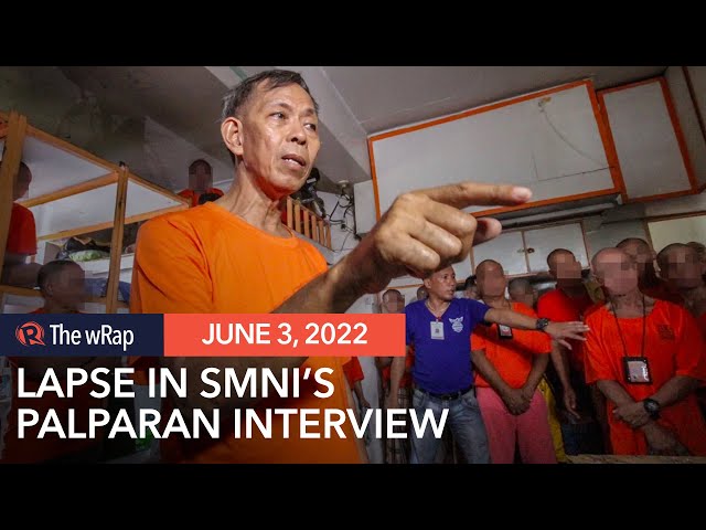 DOJ finds lapse in SMNI-Palparan interview, sanctions on BuCor loom