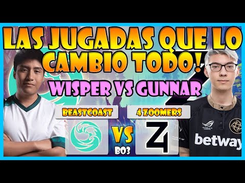 BEASTCOAST VS 4 ZOOMERS BO3[GAME 1] ELIMINACiÓN - REALMS COLLIDE: THE BURNING DARKNESS - DOTA 2 PRO